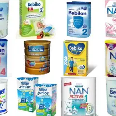 Różne rodzaje mleka modyfikowanego: Bebilon, Bebiko, Enfamil, NAN. Wybór odpowiedniego mleka modyfikowanego dla dziecka.