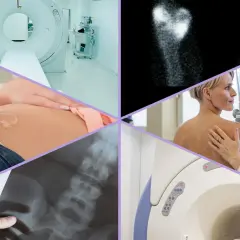 Tomografia, rezonans, USG, mammografia i RTG kręgosłupa – różne metody diagnostyki obrazowej.